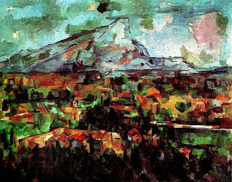 Paul Cezanne beget sainte-victoire oil painting picture